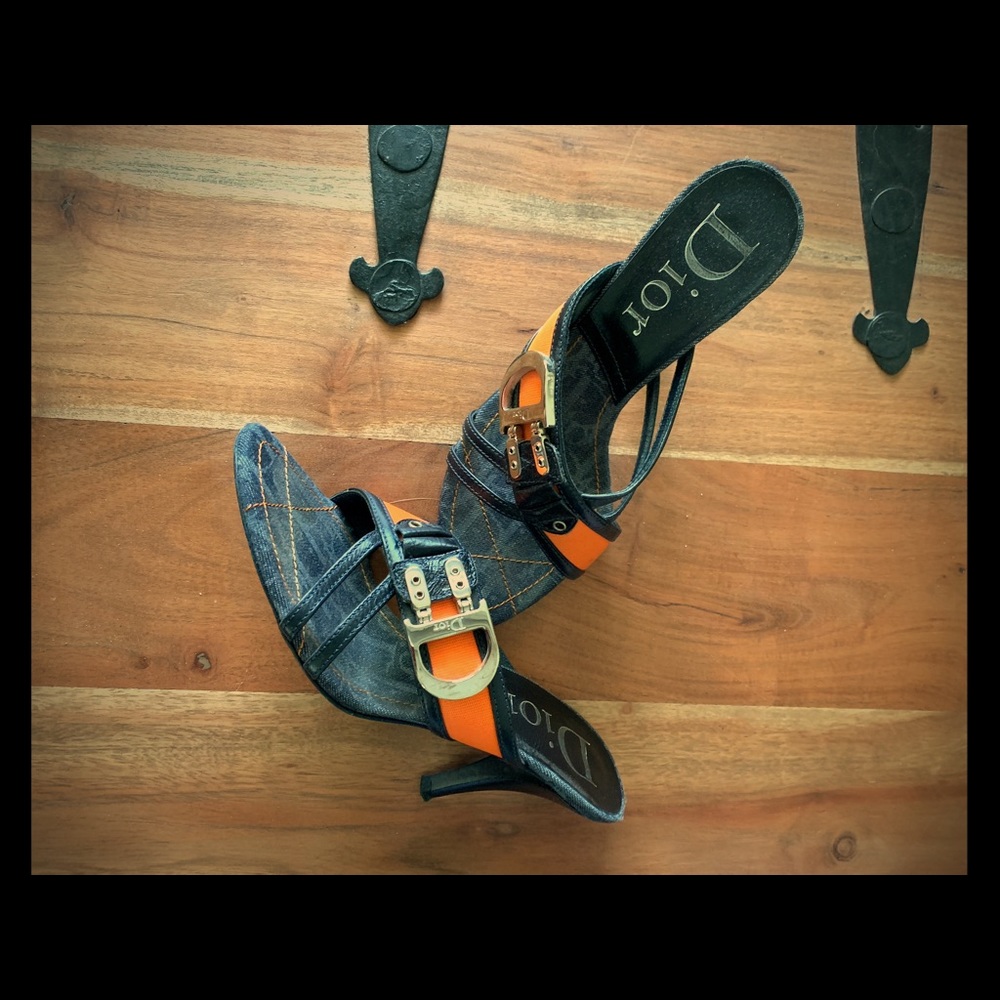 Authentic Dior Mule Heels